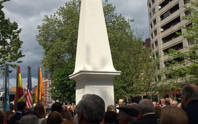 Obelisco masónico y constitucional en Avilés